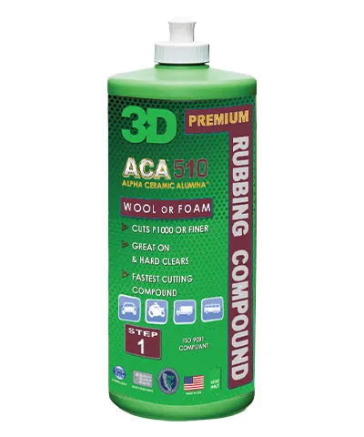 3D ACA 510 X-Tra Cut Compound Buffing Polishing Auto Paint 946ml