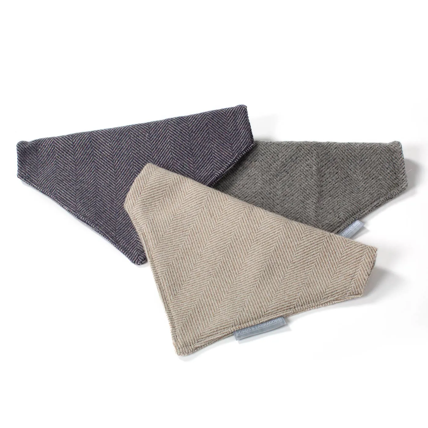 Bandana in Herringbone Tweed by Lords & Labradors