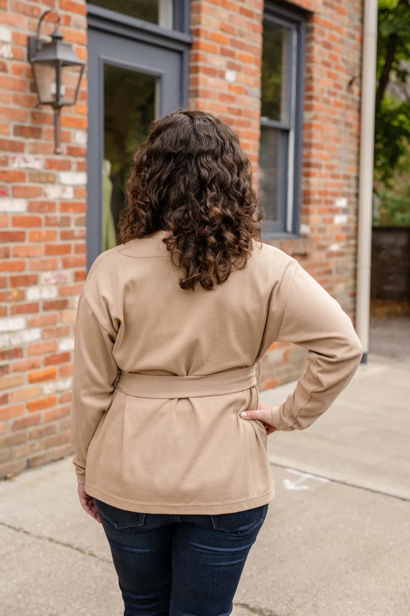 Belted Jacket Cardigan