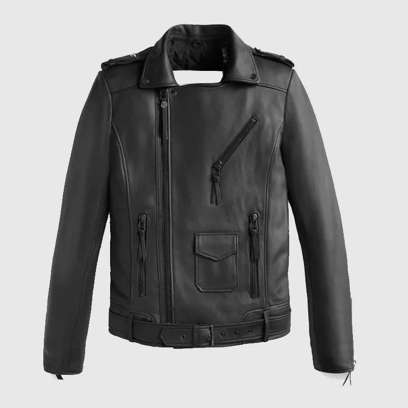 Best Premium Quality Mens Leather Biker Jacket