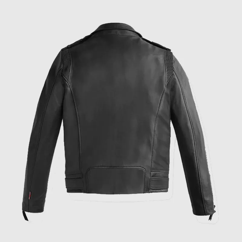 Best Premium Quality Mens Leather Biker Jacket