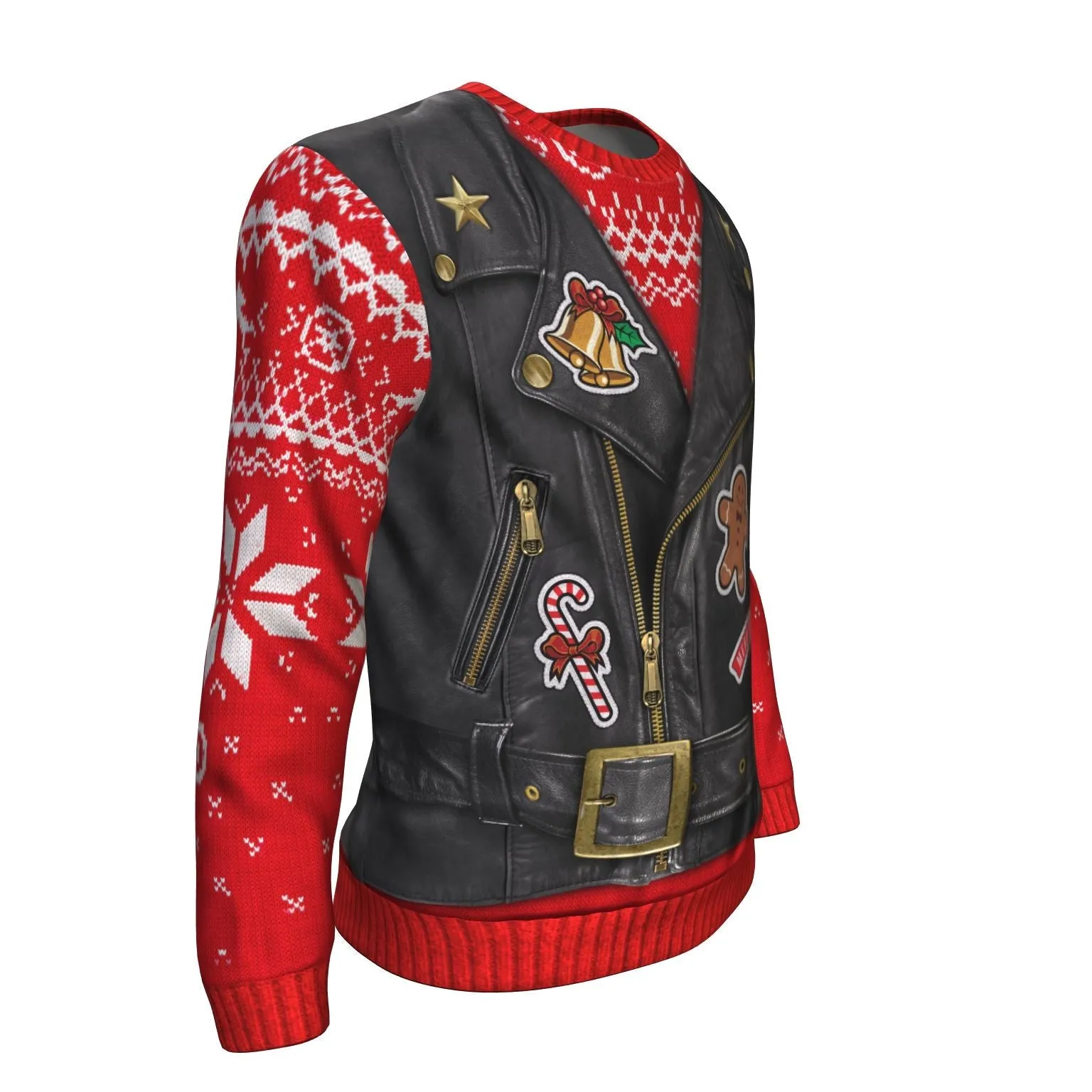 Best Style Sons Of Santa North Pole Biker Skull Sweatshirt For Sale