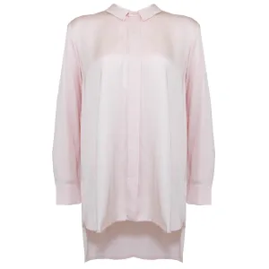 Blush Oversized Button-Up Shirt