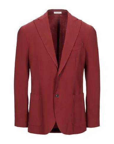 Boglioli Man Blazer Brick red 40 suit