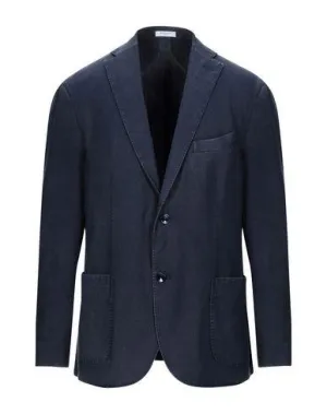 Boglioli Man Blazer Dark blue 38 suit