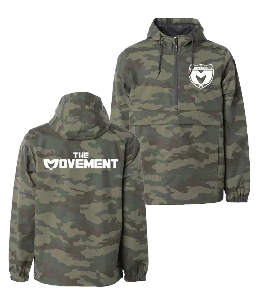 Camo Windbreaker