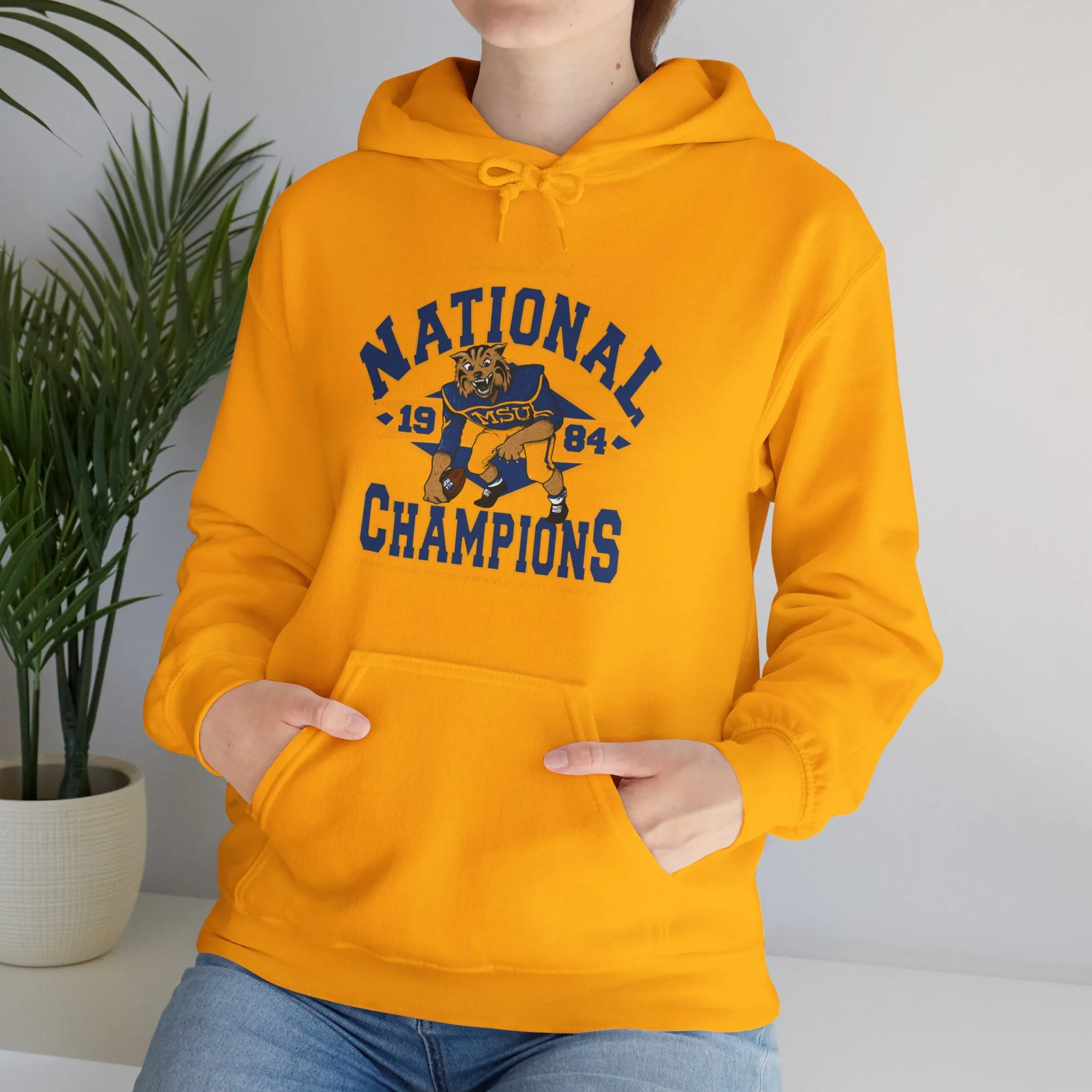 Cat's Natty Champs - Unisex Heavy Blend™ Hooded Sweatshirt