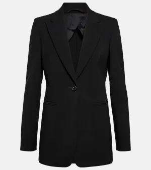 Circeo MAX MARA single breasted blazer, black