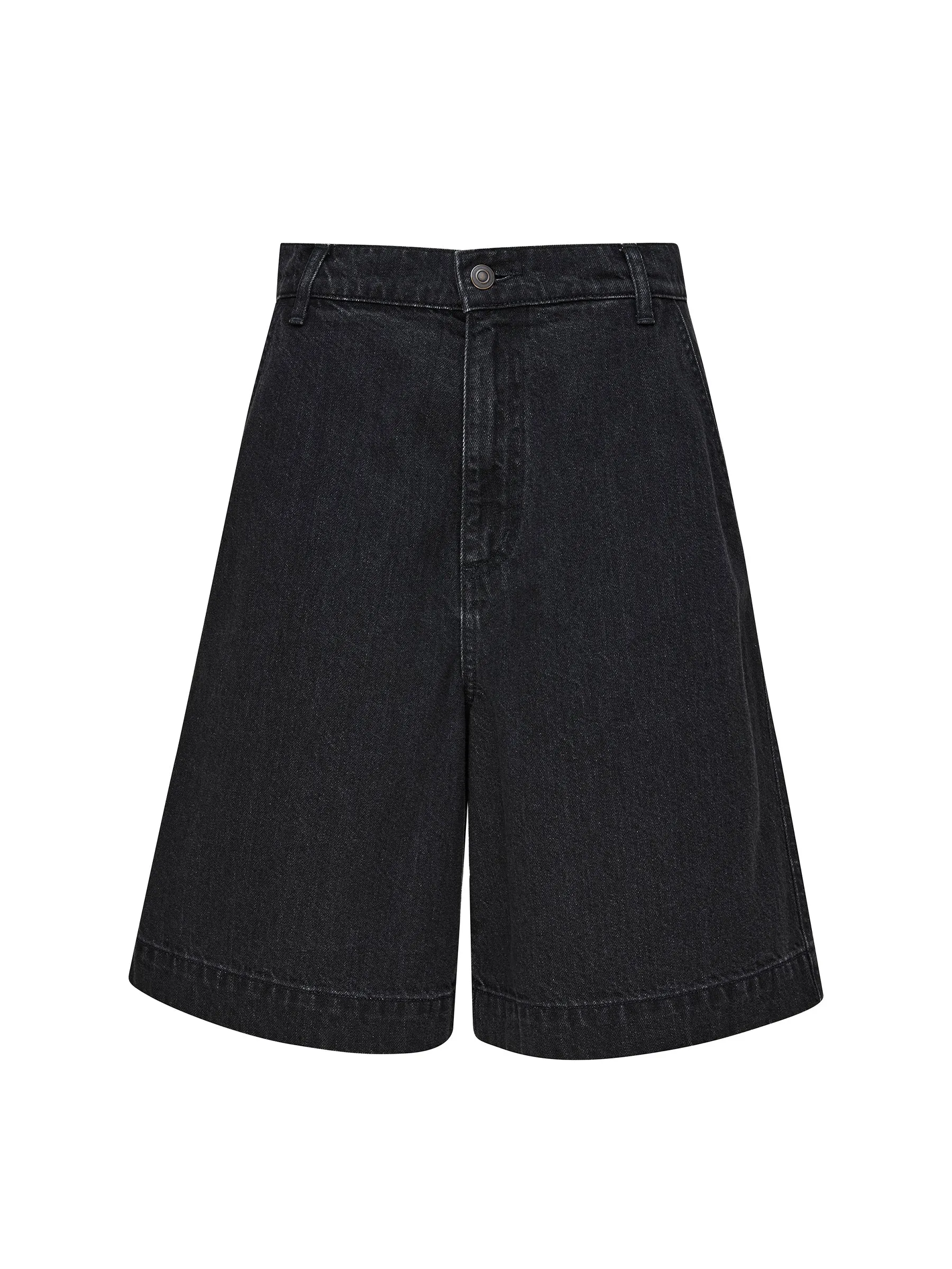 denim bermuda short