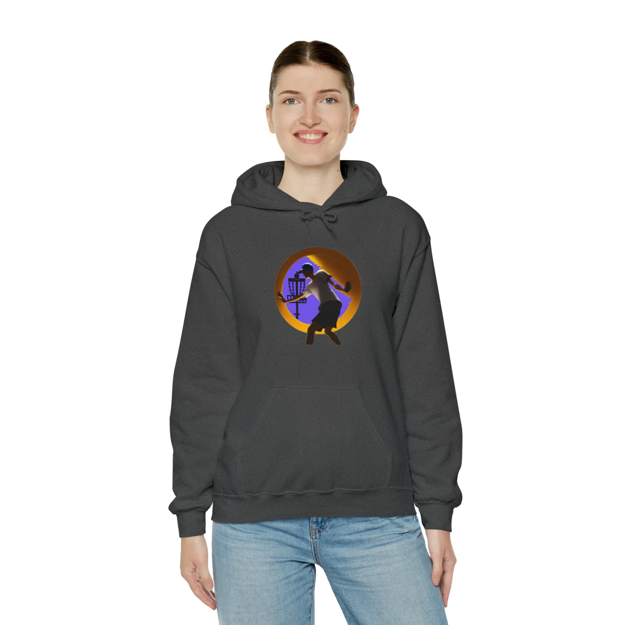 Disc golf Unisex Heavy Blend™ Hooded Sweatshirt