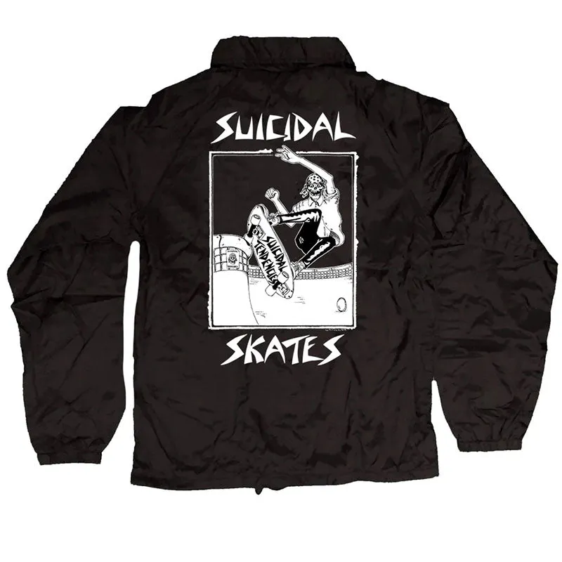 Dogtown Skateboards Suicidal Skates Pool Skater 80s Windbreaker