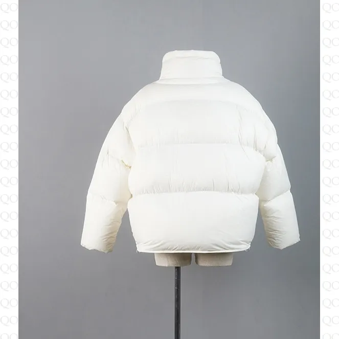 Drawstring-Hem Puffa Down Jacket