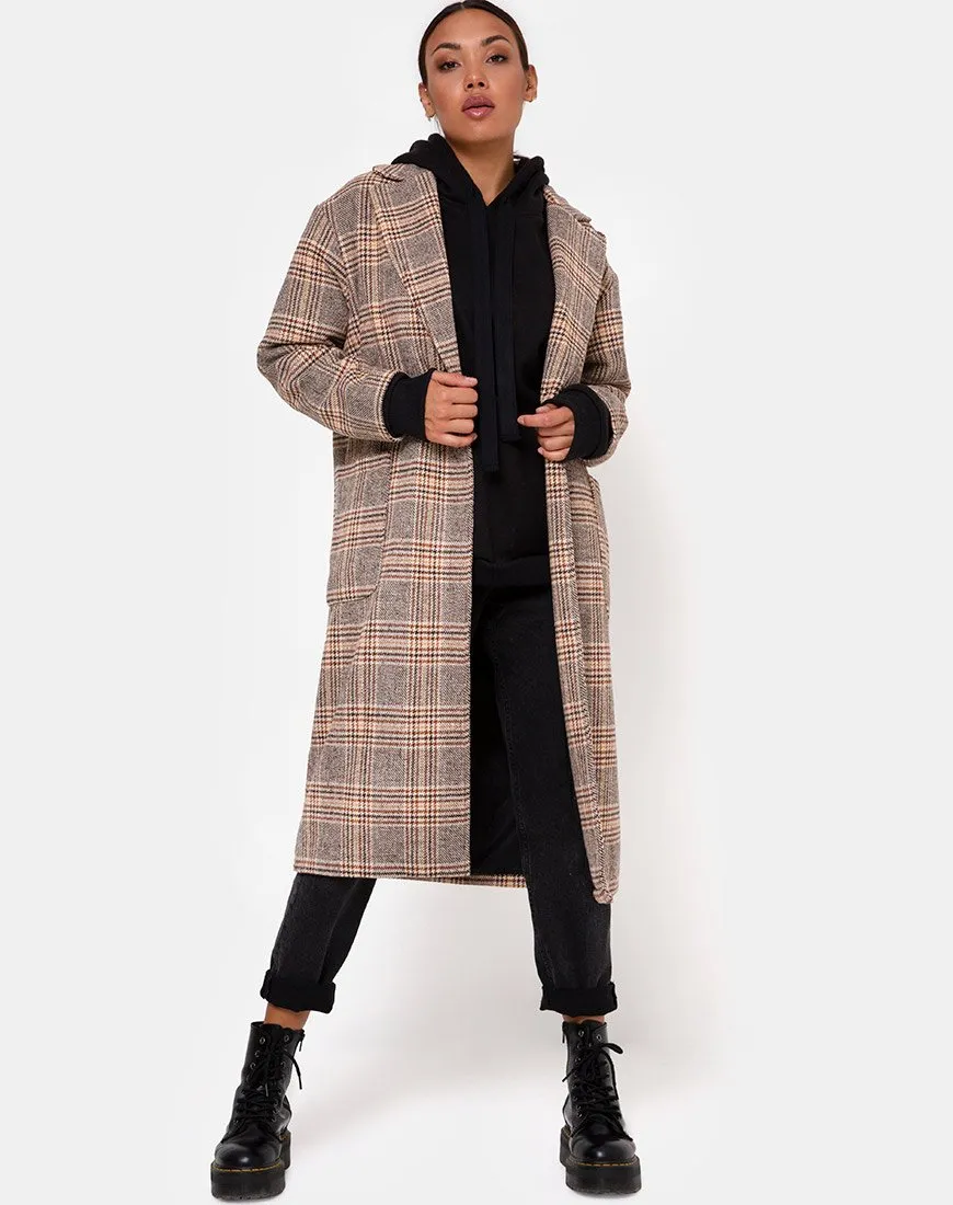 Duster Coat in Winston Check