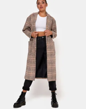 Duster Coat in Winston Check