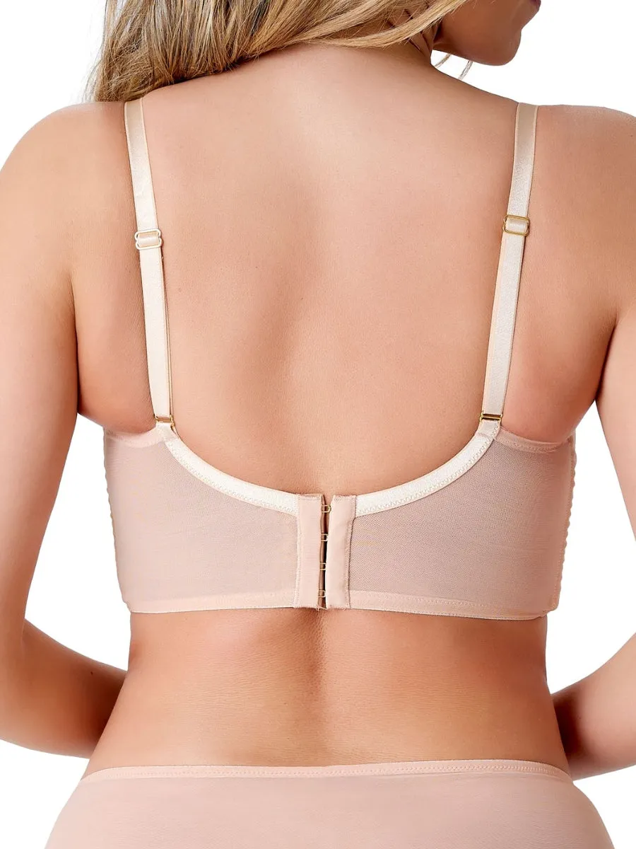 Encore Longline Bra - Blush