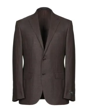 Ermenegildo Zegna Man Blazer Cocoa 44 suit