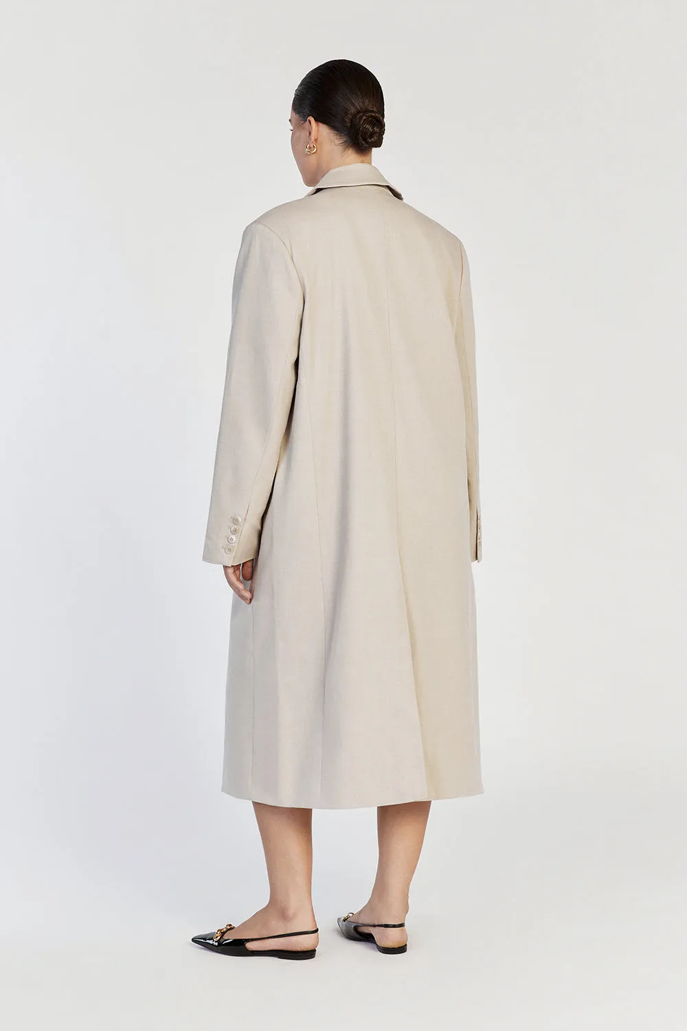 HARLEY STONE LONGLINE COAT