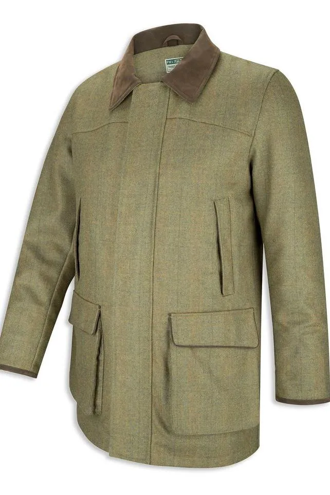 Hoggs of Fife Tweed Jacket Kinloch waterproof in Autumn Bracken lambswool KLSC/GR/2