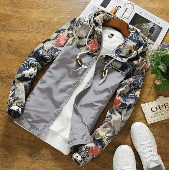 HYPE Floral Windbreaker (4 colors)