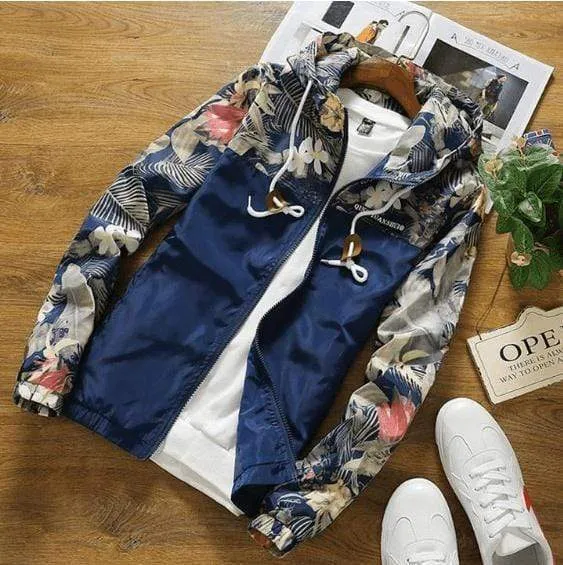 HYPE Floral Windbreaker (4 colors)