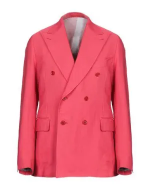 Isaia Man Blazer Fuchsia 48 suit