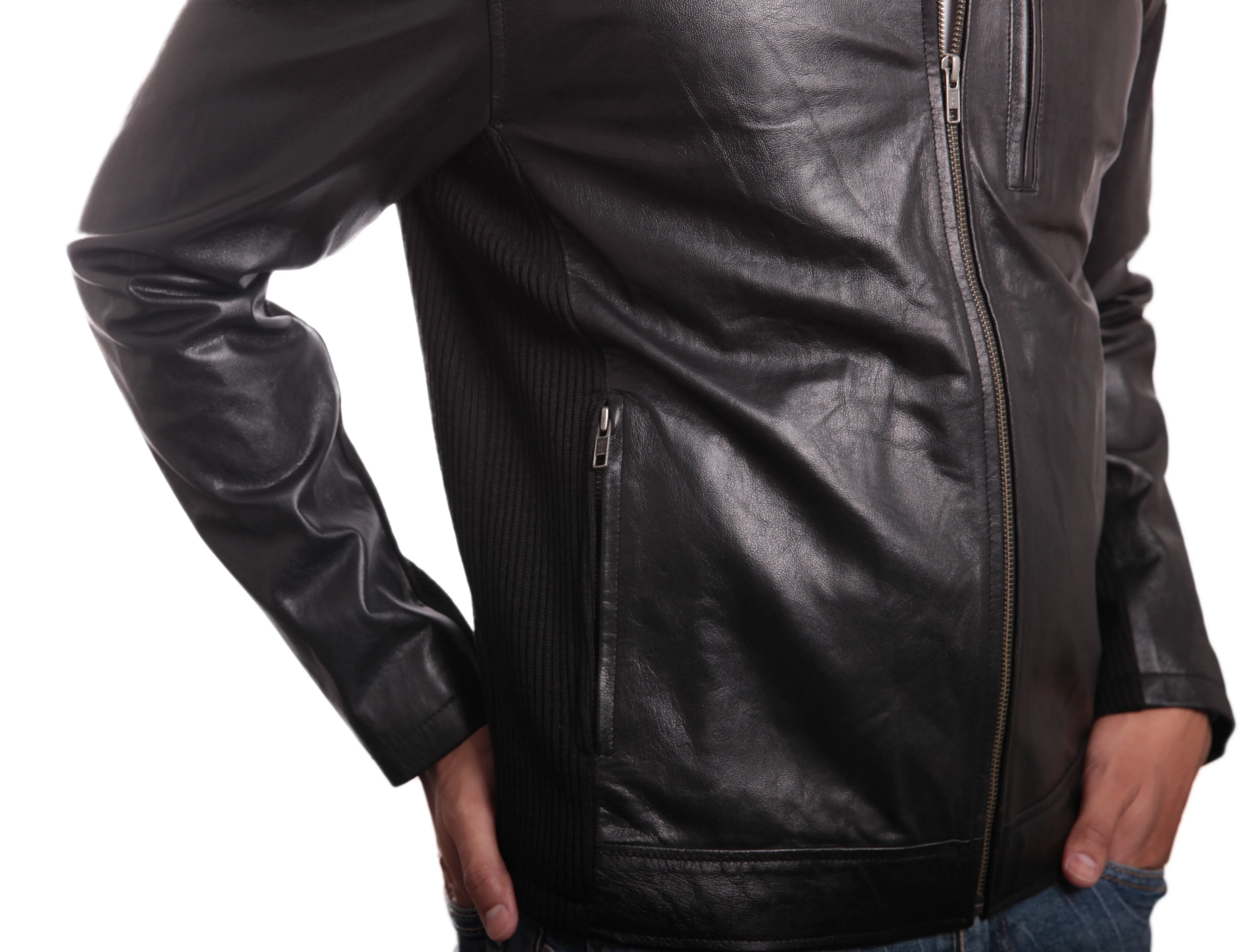 Johnny Mens Leather Jacket