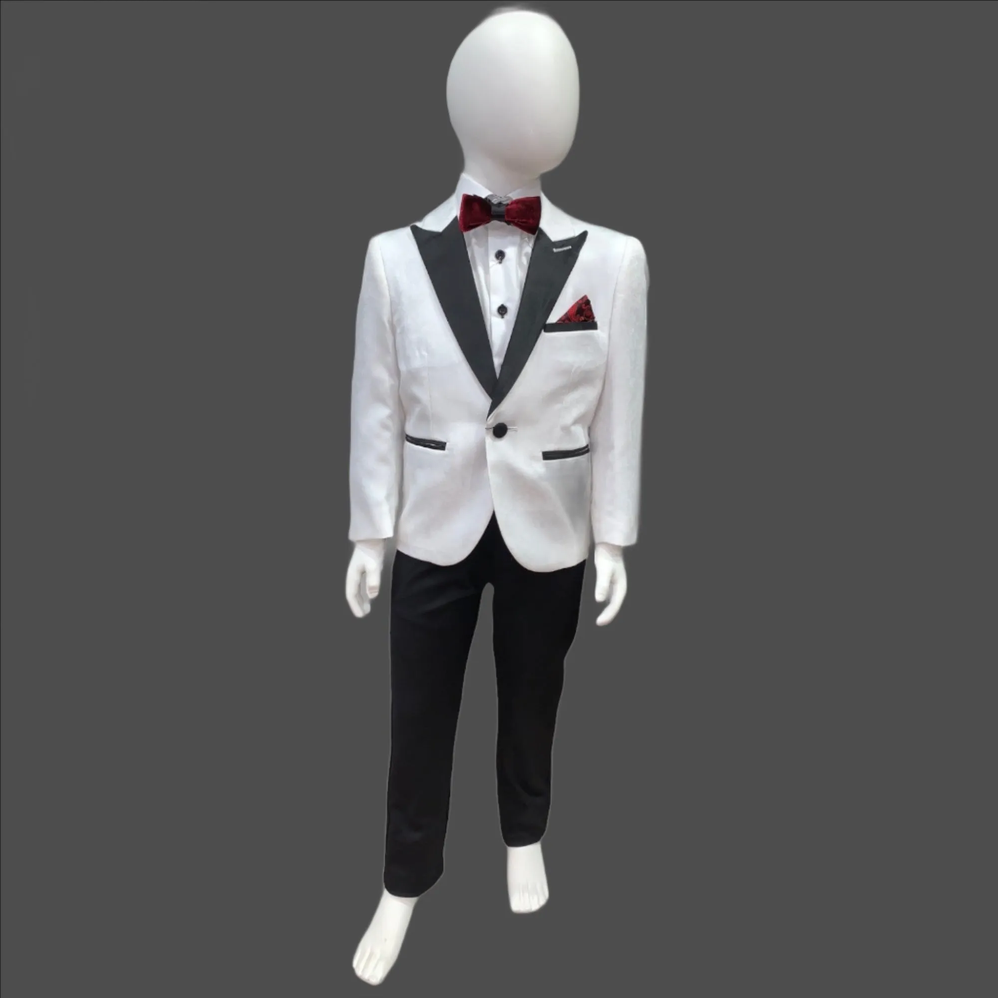 Kids Tuxedo - #OLIVER - White