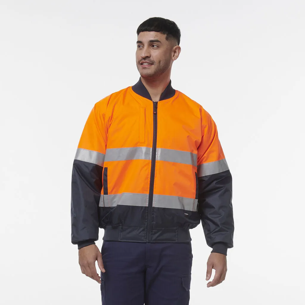 King Gee Hi Vis Reflective Bomber Jacket (K55032)