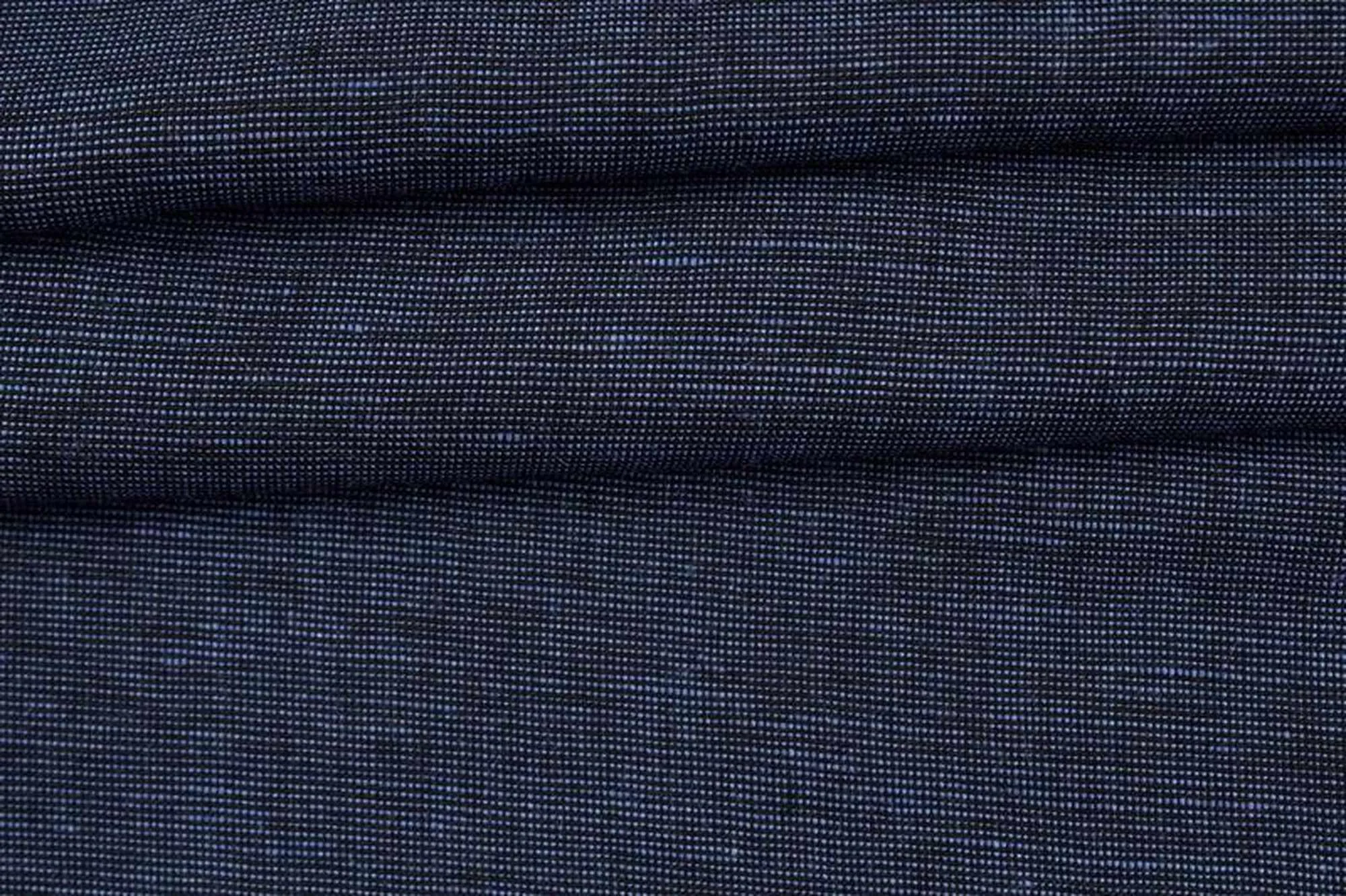 Linen Wool for Bottoms - Melange Blue