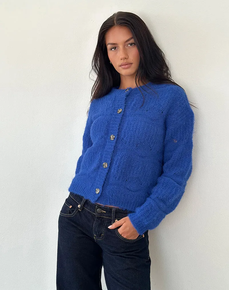 Luciana Cardigan in Cobalt Blue