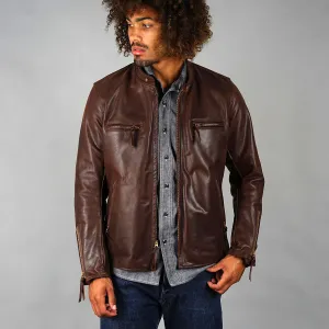 Made to Order Leather Cafe Racer Jacket DEPOSIT