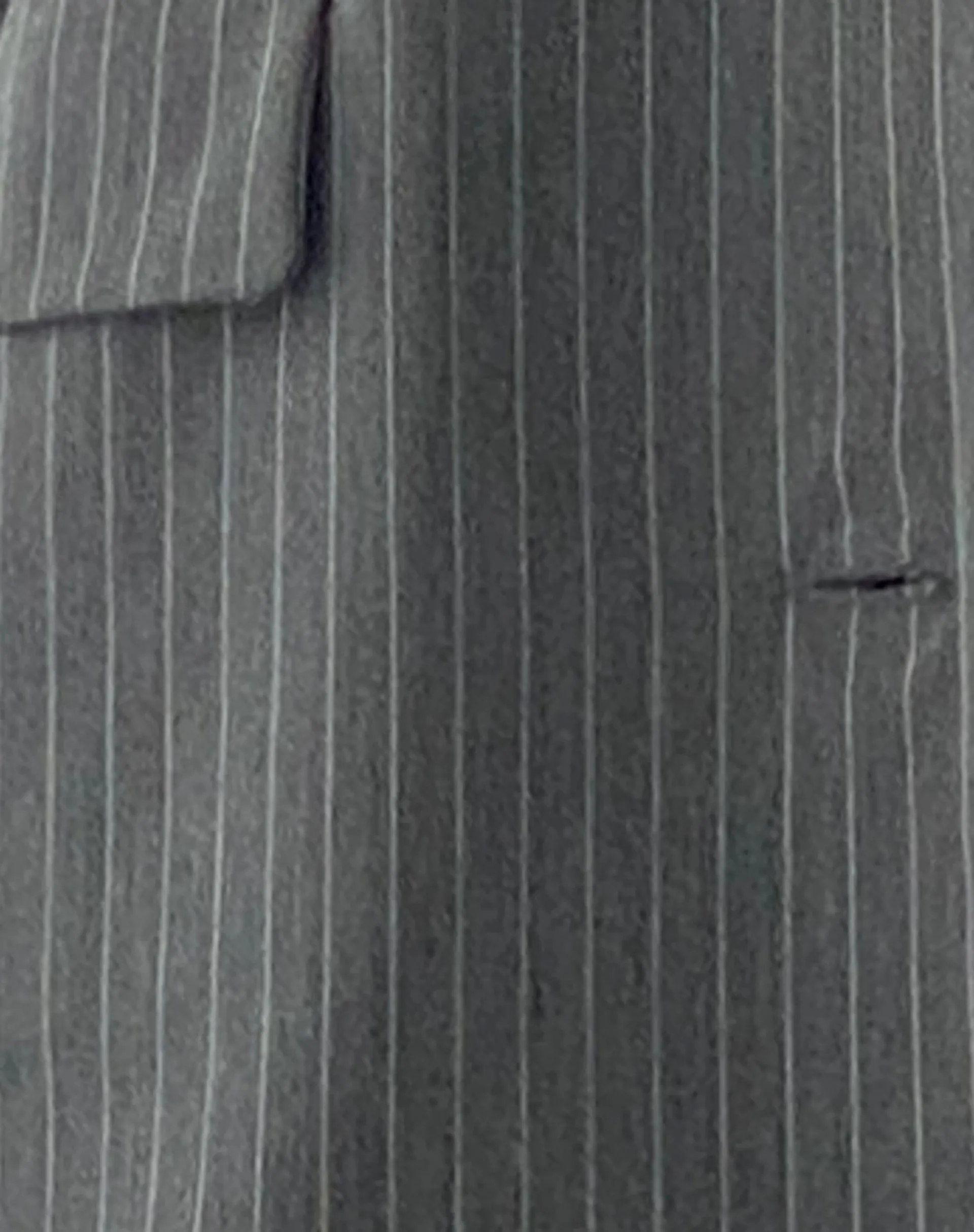 Maiwa Blazer in Tailoring Grey Pinstripe