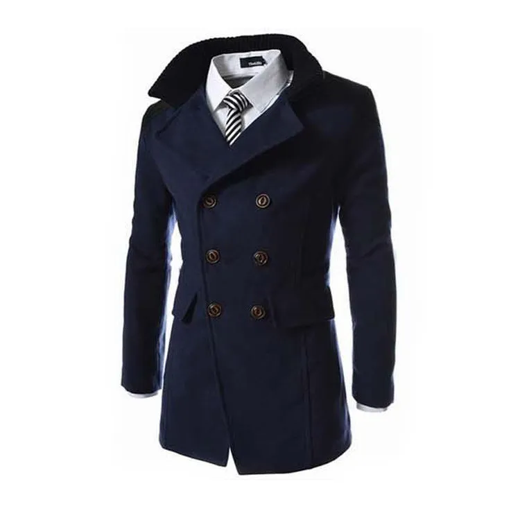 Men's Double Breasted Overcoat