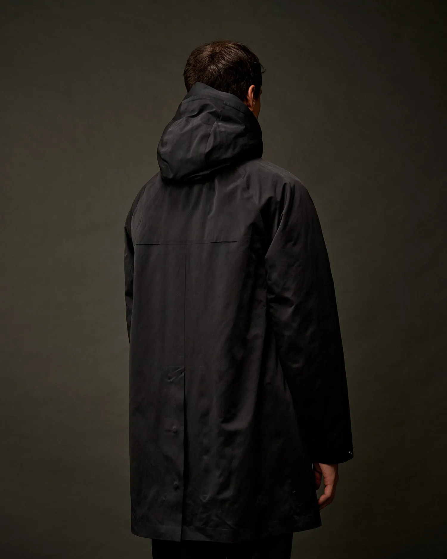 Metropolis Series A.A.C. Hooded Parka - Black