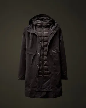 Metropolis Series A.A.C. Hooded Parka - Black