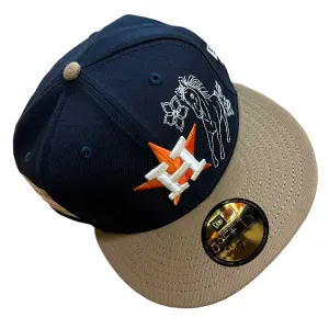 New Era Hat 5950 Houston Astros Western Khaki