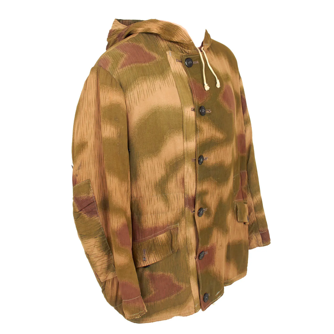 Original German WWII Sumpftarnmuster Swamp Pattern Camouflage Pattern Winter Parka - Non Reversible