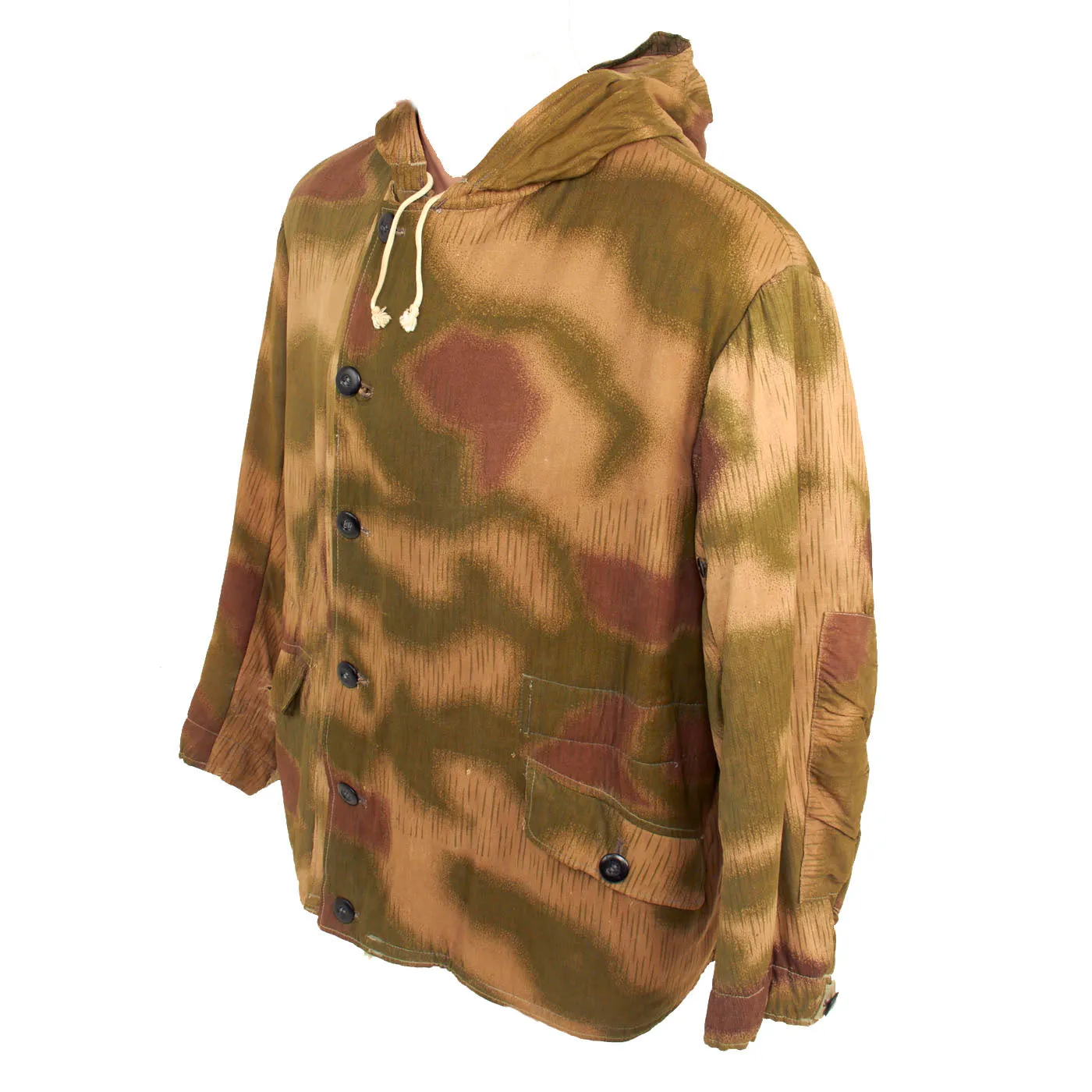 Original German WWII Sumpftarnmuster Swamp Pattern Camouflage Pattern Winter Parka - Non Reversible