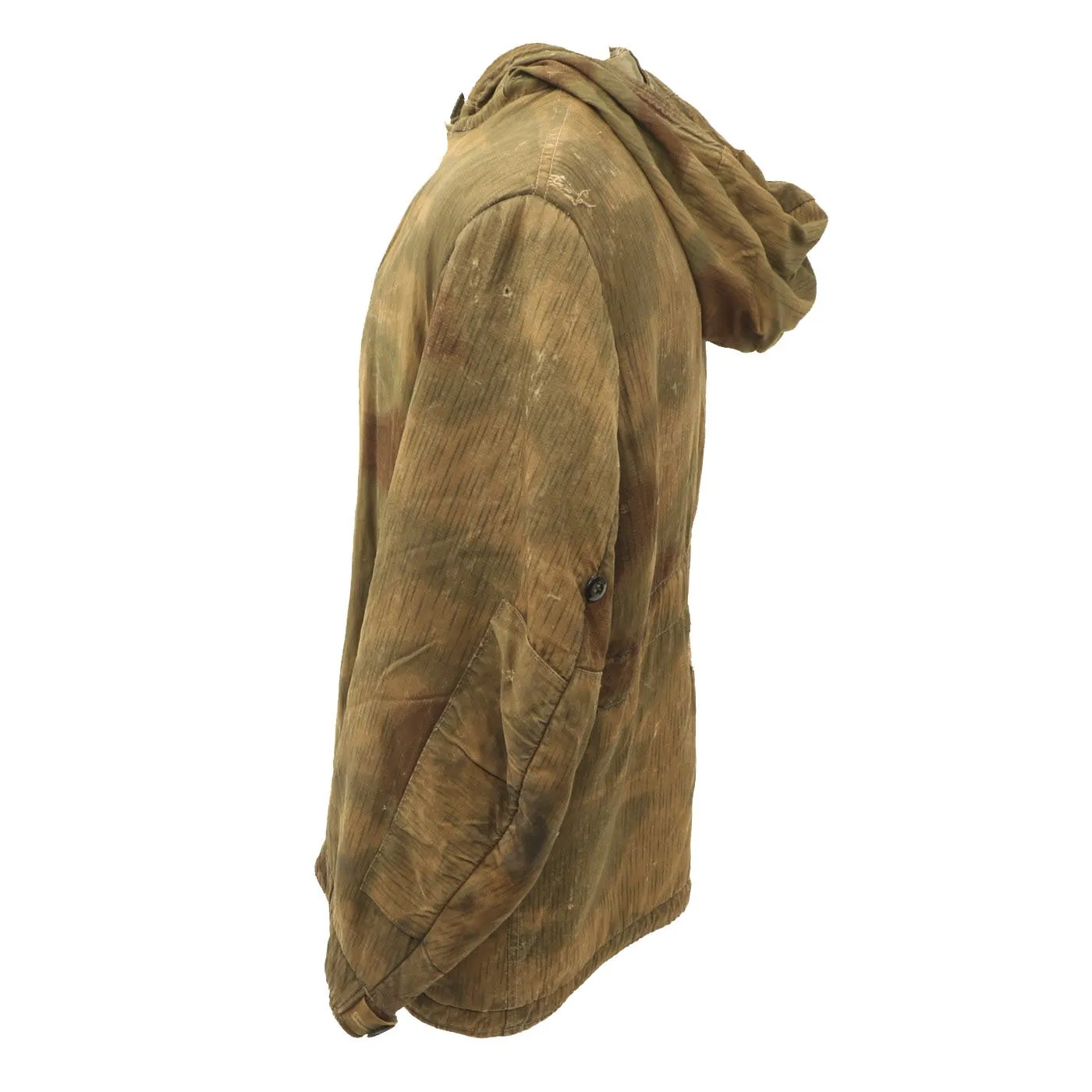 Original German WWII Tan Water Camouflage Pattern Winter Parka