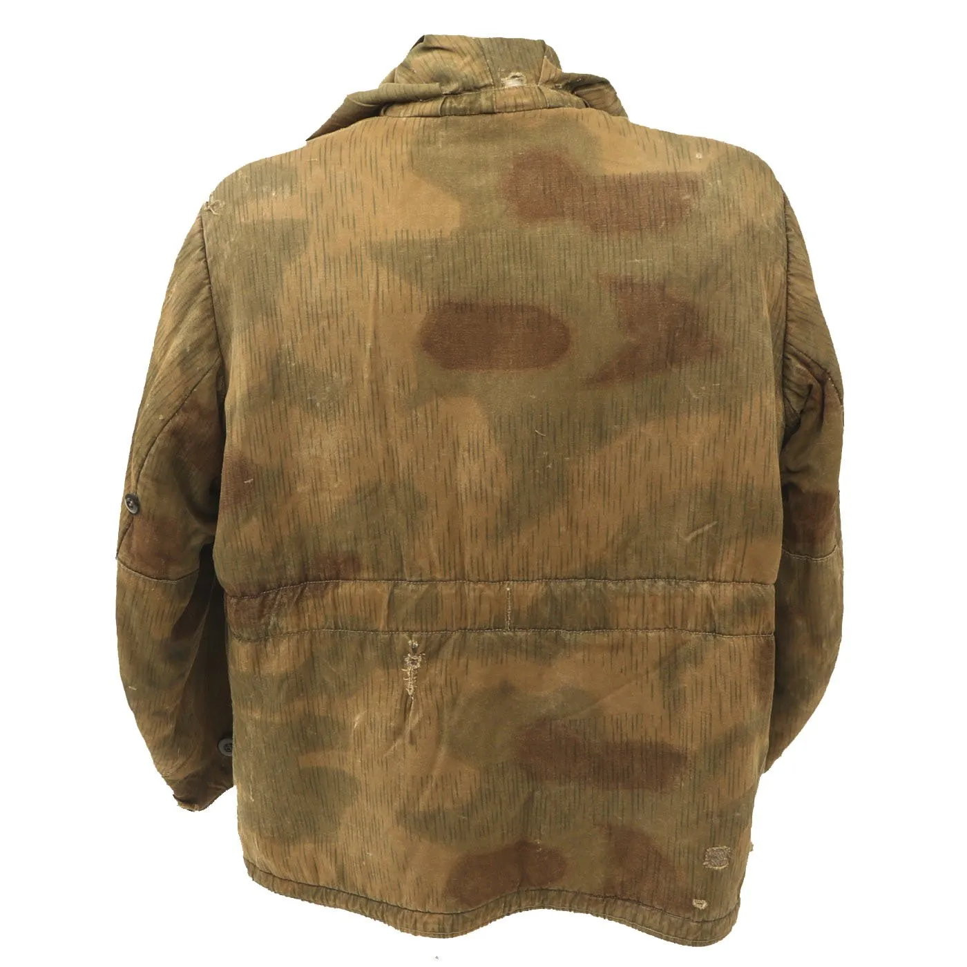 Original German WWII Tan Water Camouflage Pattern Winter Parka