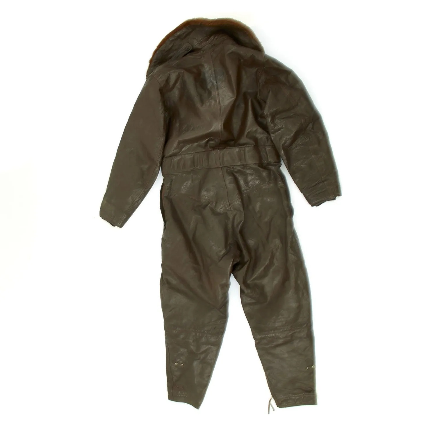 Original U.S. WWII Navy CFN-24 Colvinex Leather Heavy Flight Suit