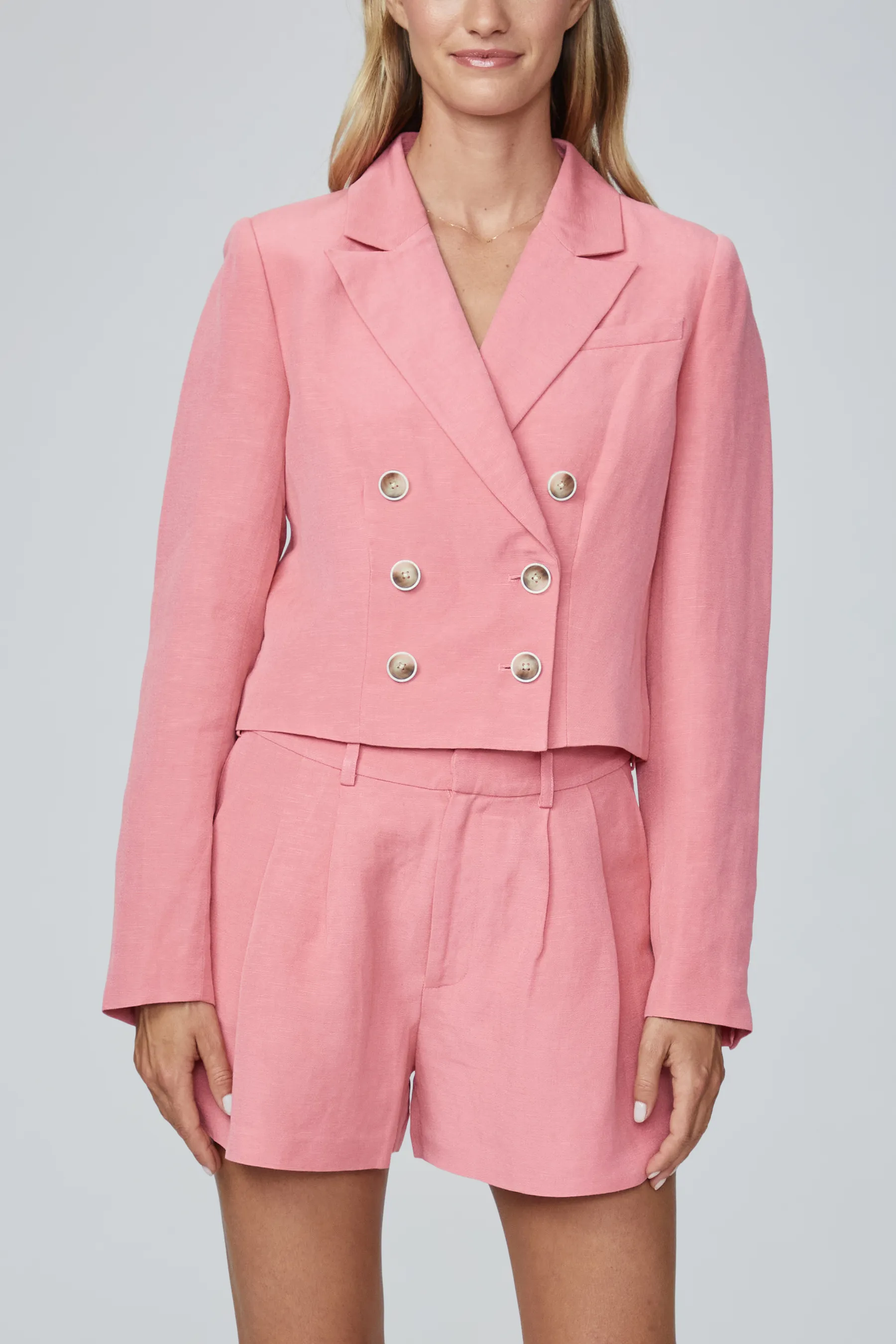 Paige - Eclipse Blazer in Dusty Bubblegum