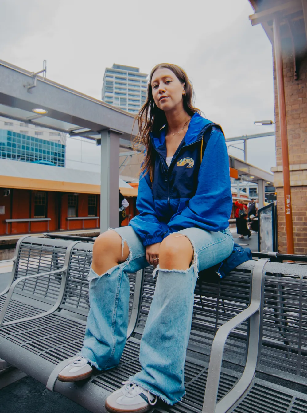 Parramatta Eels Paneled Windbreaker