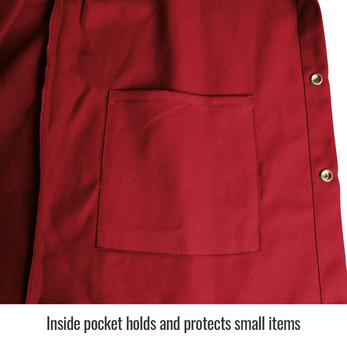 Revco Black Stallion TruGuard 200 9oz Red FR Cotton Welding Jacket (FR9-30C)