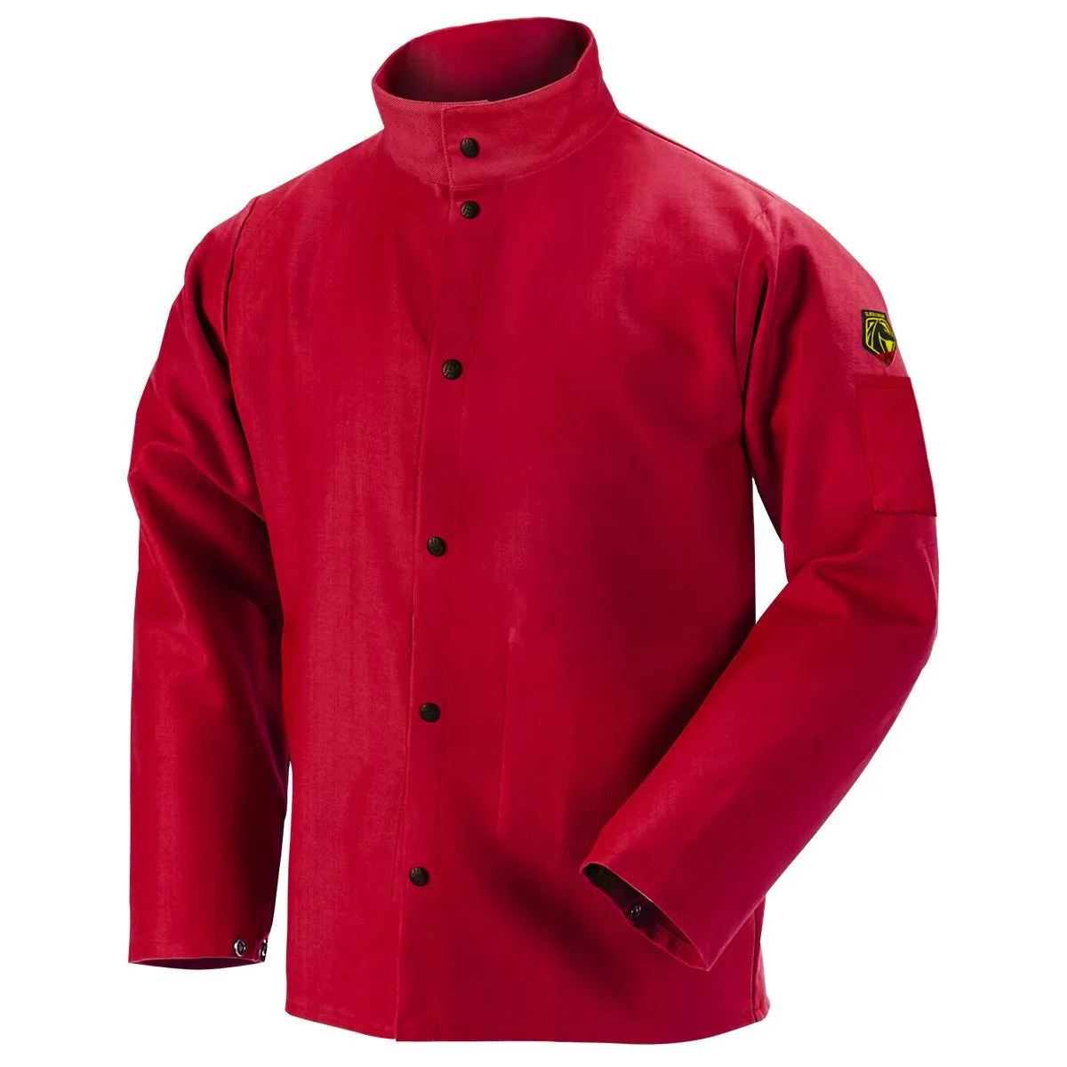 Revco Black Stallion TruGuard 200 9oz Red FR Cotton Welding Jacket (FR9-30C)