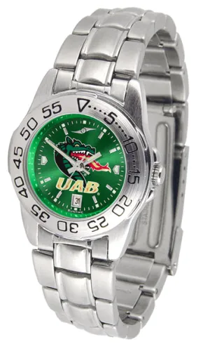 UAB Blazers Sport Steel Ladies Watch - AnoChrome