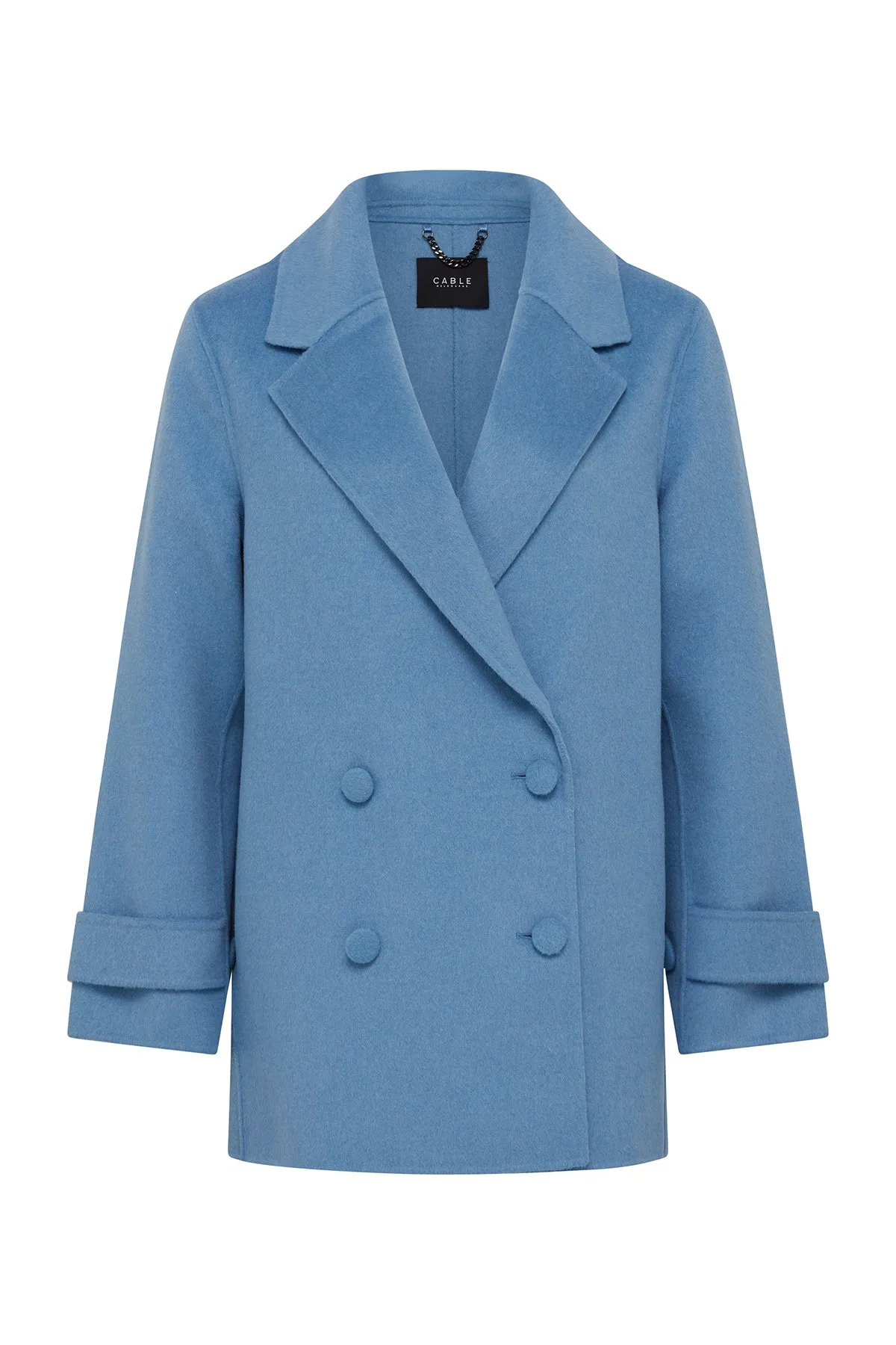 Weekend Pea Coat - Blue